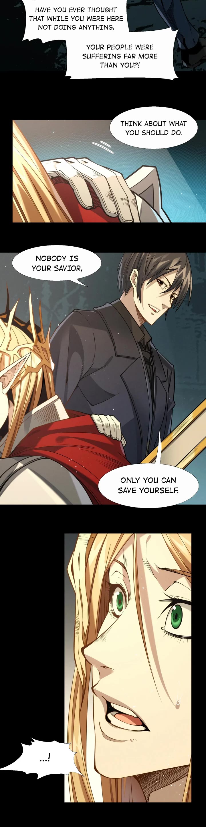 I'm Really Not the Evil God's Lackey Chapter 50 page 40 - Chapter 50: Be Your Sword