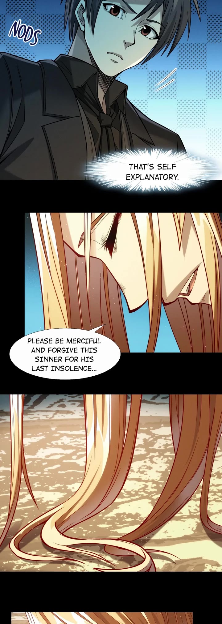 I'm Really Not the Evil God's Lackey Chapter 50 page 42 - Chapter 50: Be Your Sword