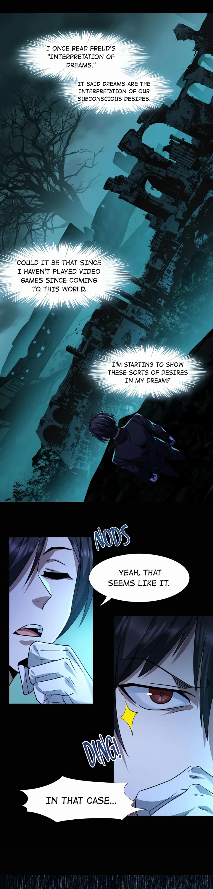 I'm Really Not the Evil God's Lackey Chapter 50 page 6 - Chapter 50: Be Your Sword
