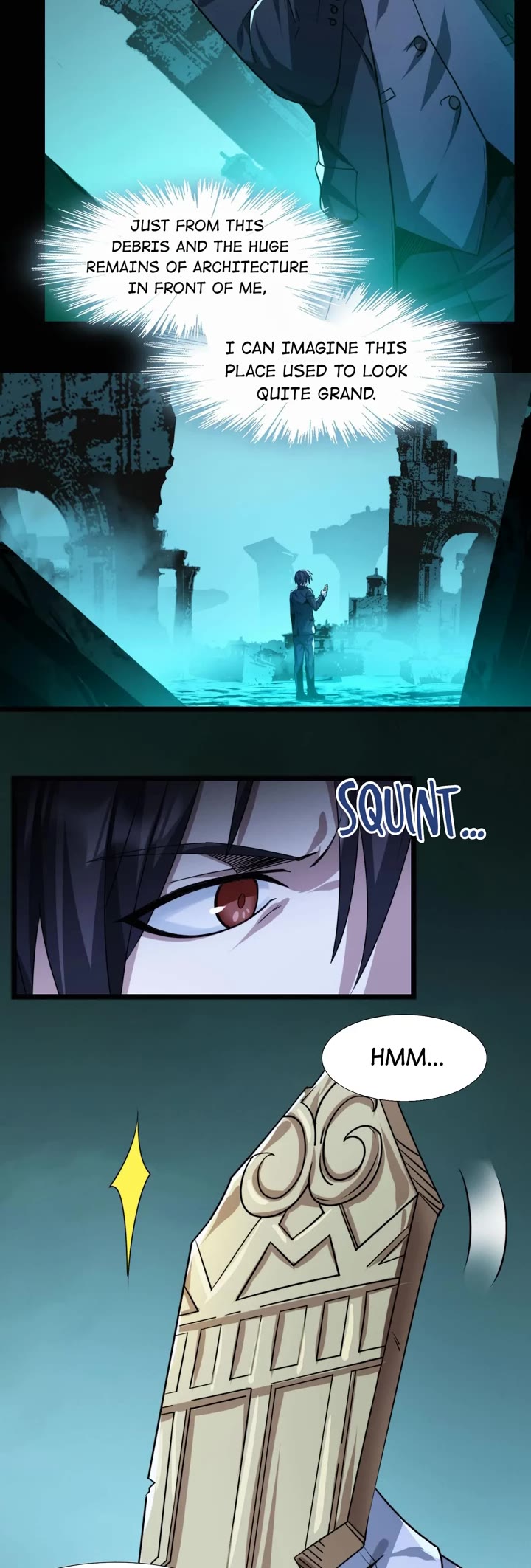 I'm Really Not the Evil God's Lackey Chapter 50 page 9 - Chapter 50: Be Your Sword