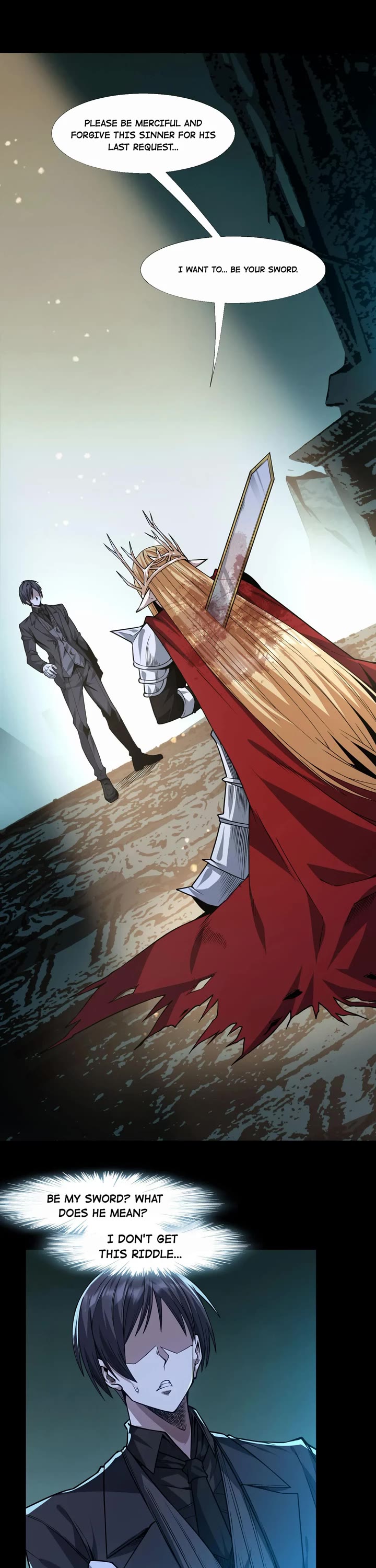I'm Really Not the Evil God's Lackey Chapter 51 page 1 - Chapter 51: Offering My Loyalty