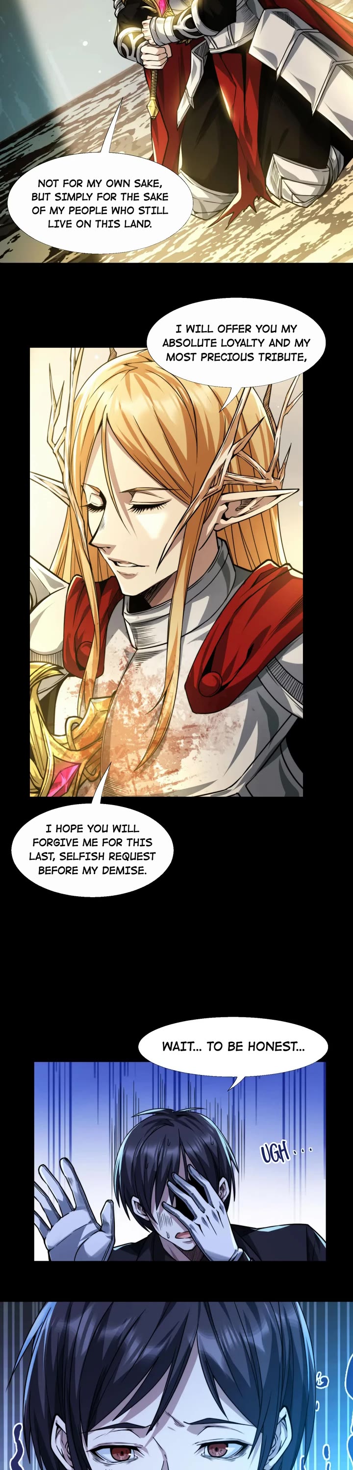 I'm Really Not the Evil God's Lackey Chapter 51 page 13 - Chapter 51: Offering My Loyalty