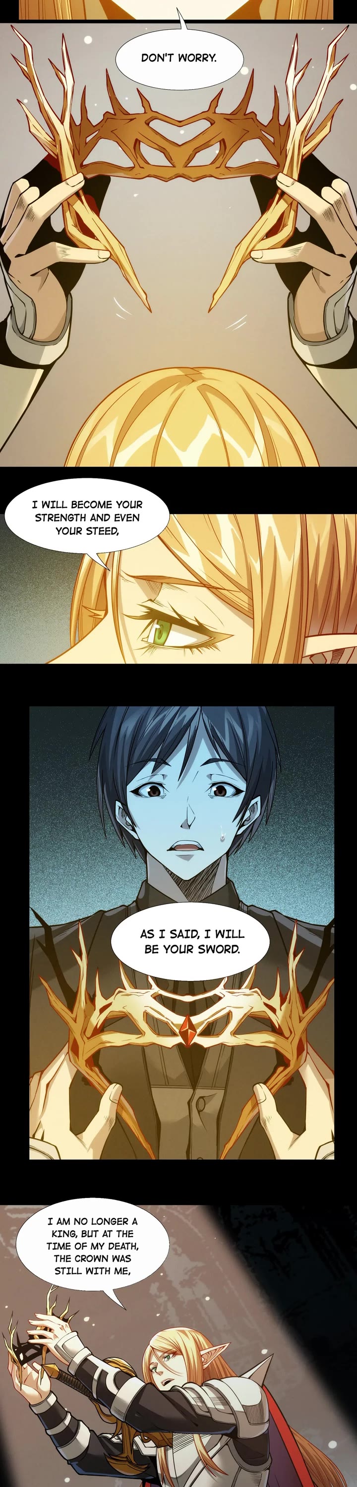 I'm Really Not the Evil God's Lackey Chapter 51 page 16 - Chapter 51: Offering My Loyalty