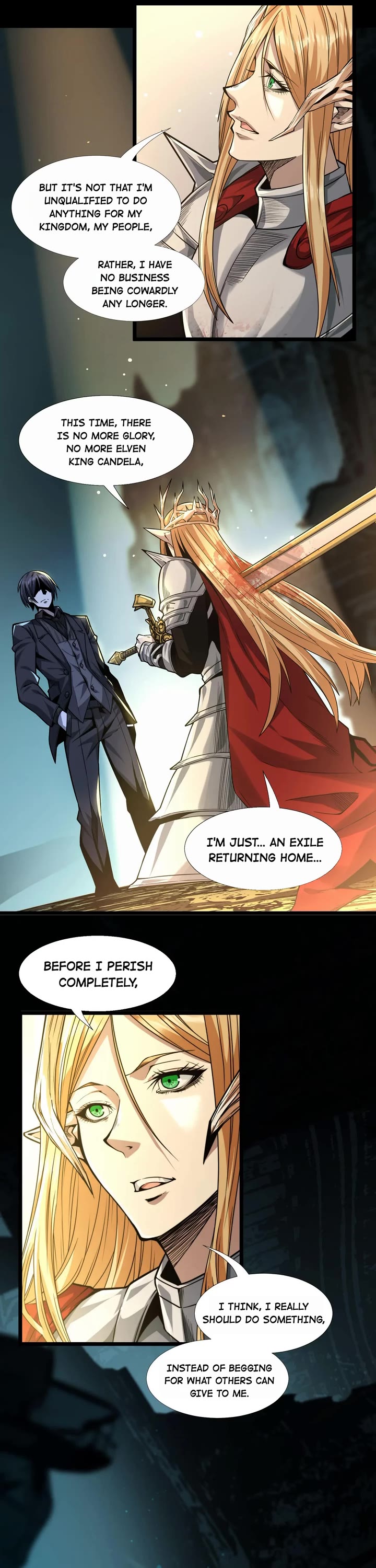 I'm Really Not the Evil God's Lackey Chapter 51 page 6 - Chapter 51: Offering My Loyalty
