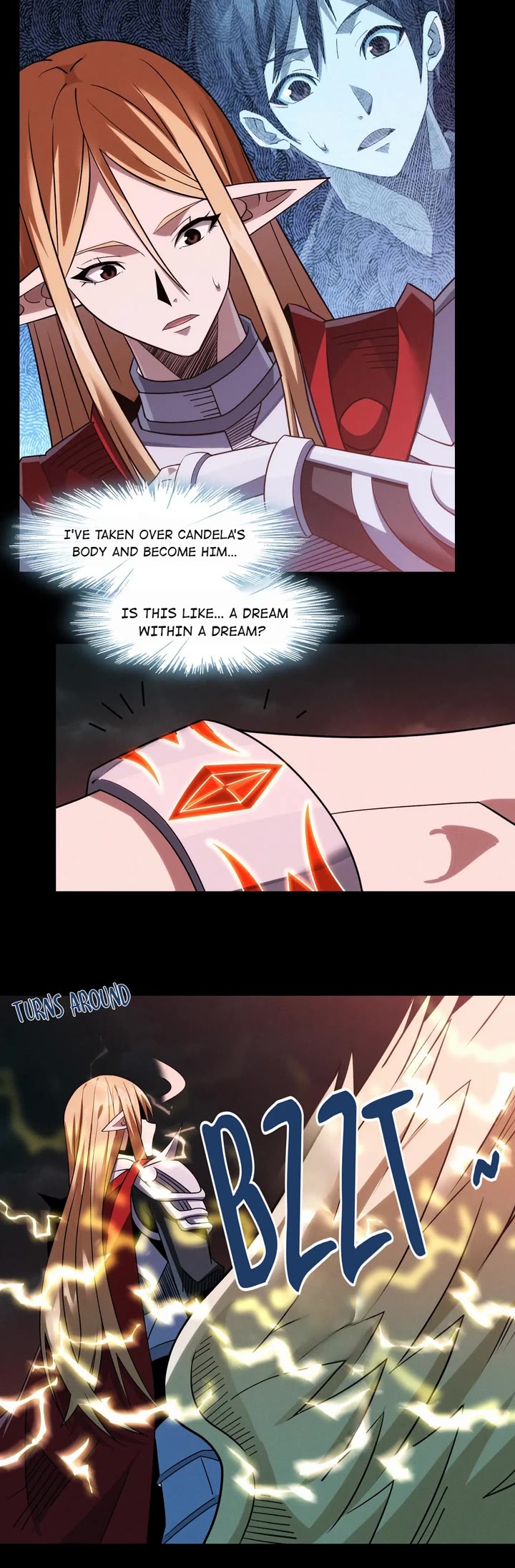 I'm Really Not the Evil God's Lackey Chapter 52 page 10 - Chapter 52: Is That the God You Speak of Right There?