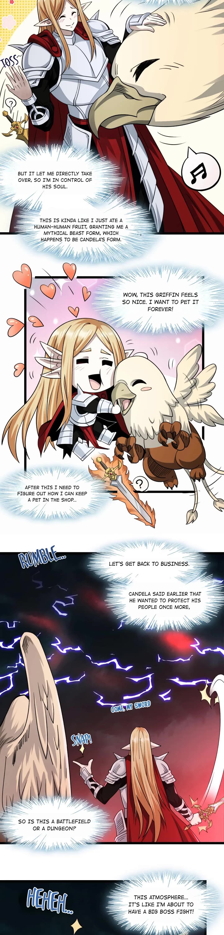 I'm Really Not the Evil God's Lackey Chapter 52 page 12 - Chapter 52: Is That the God You Speak of Right There?