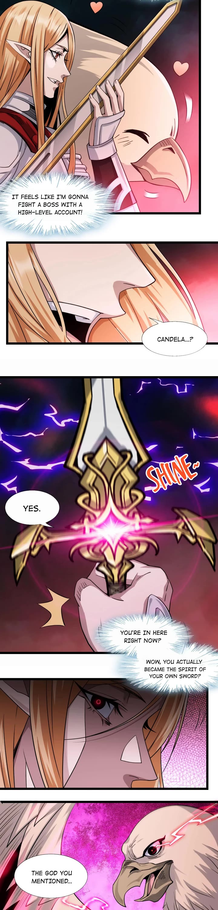 I'm Really Not the Evil God's Lackey Chapter 52 page 13 - Chapter 52: Is That the God You Speak of Right There?