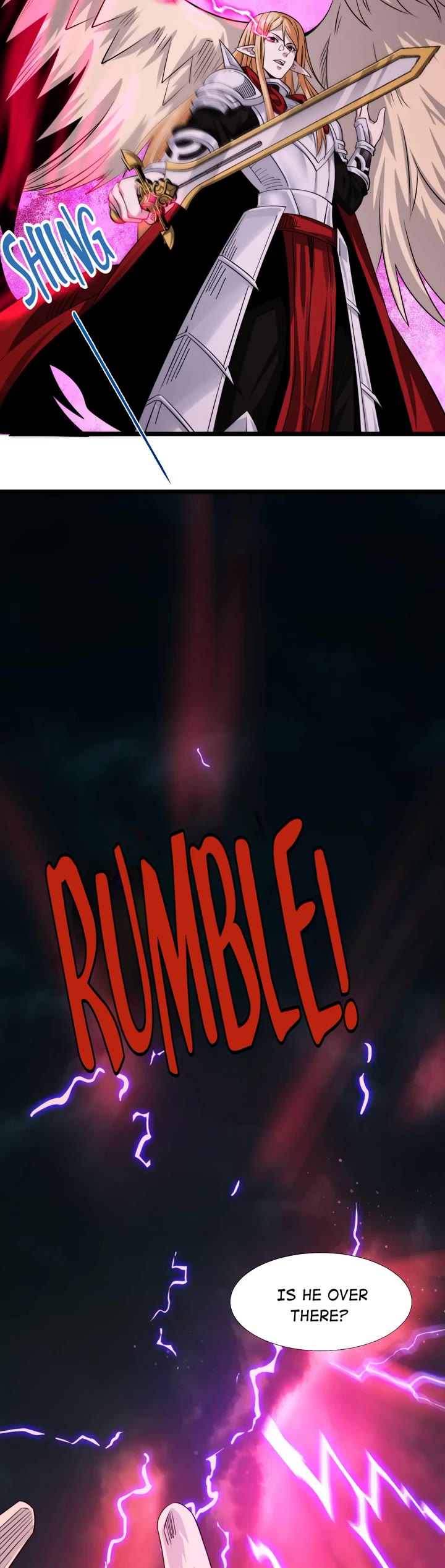 I'm Really Not the Evil God's Lackey Chapter 52 page 14 - Chapter 52: Is That the God You Speak of Right There?