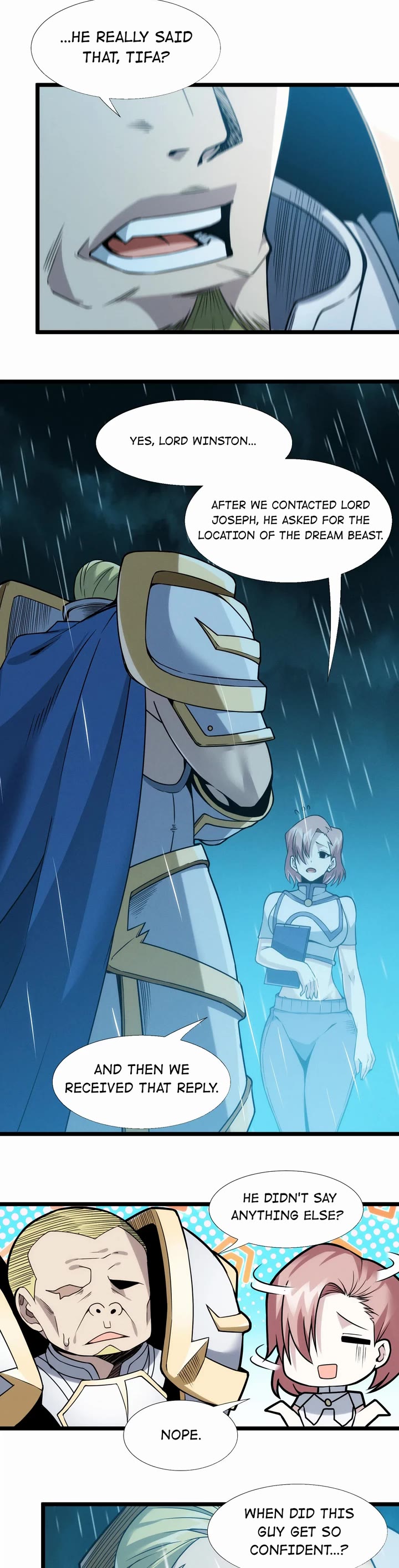 I'm Really Not the Evil God's Lackey Chapter 53 page 34 - Chapter 53: Like a God