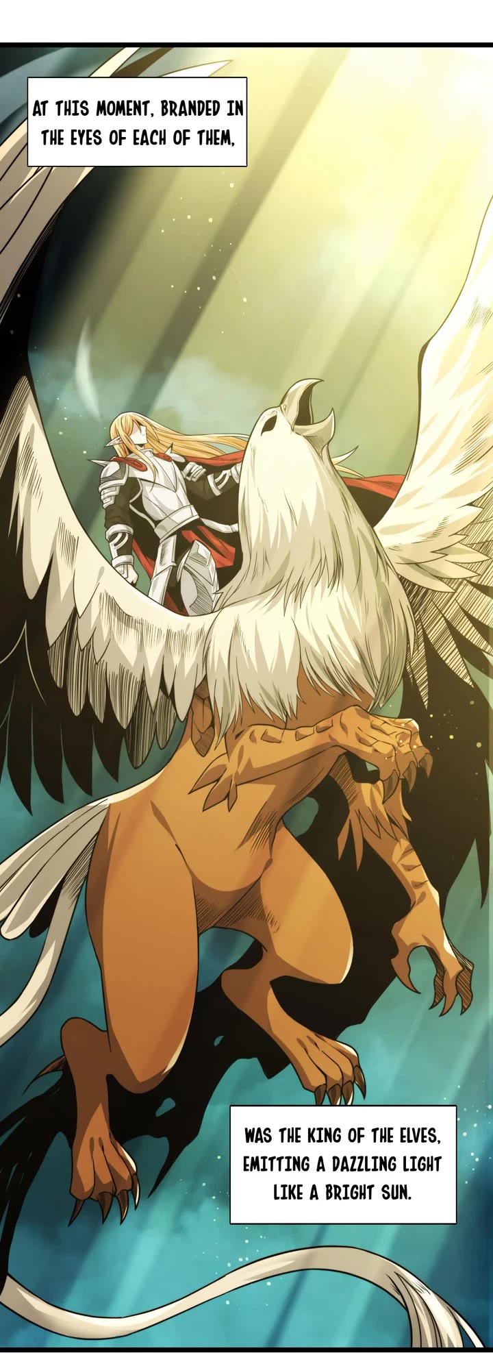 I'm Really Not the Evil God's Lackey Chapter 53 page 51 - Chapter 53: Like a God