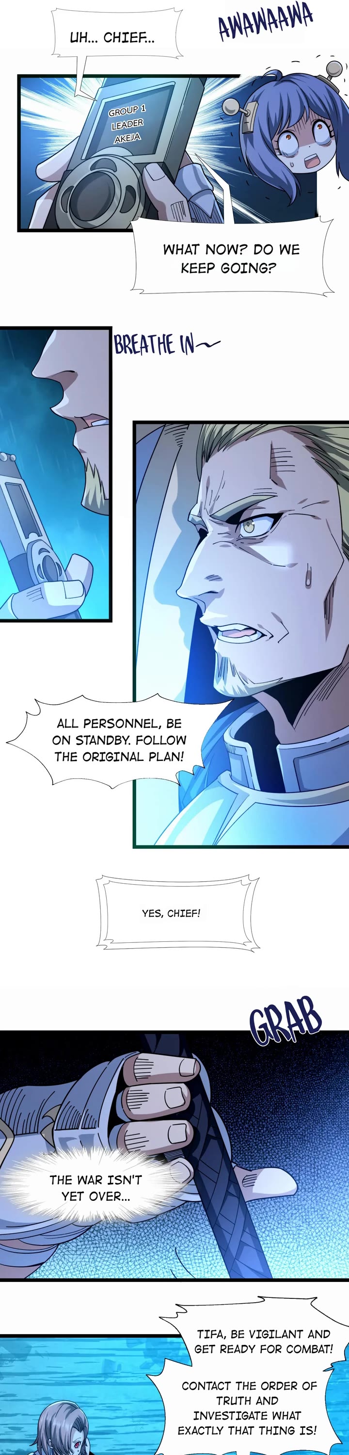 I'm Really Not the Evil God's Lackey Chapter 54 page 2 - Chapter 54: Let's Cut It Down Together