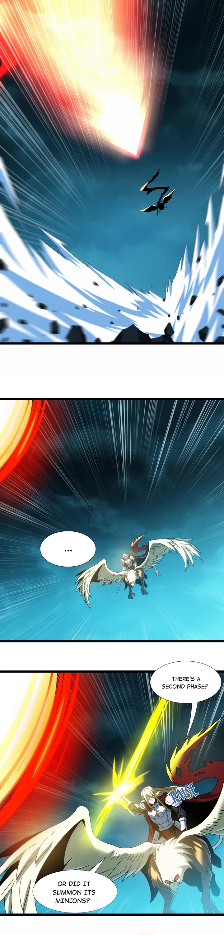 I'm Really Not the Evil God's Lackey Chapter 54 page 23 - Chapter 54: Let's Cut It Down Together
