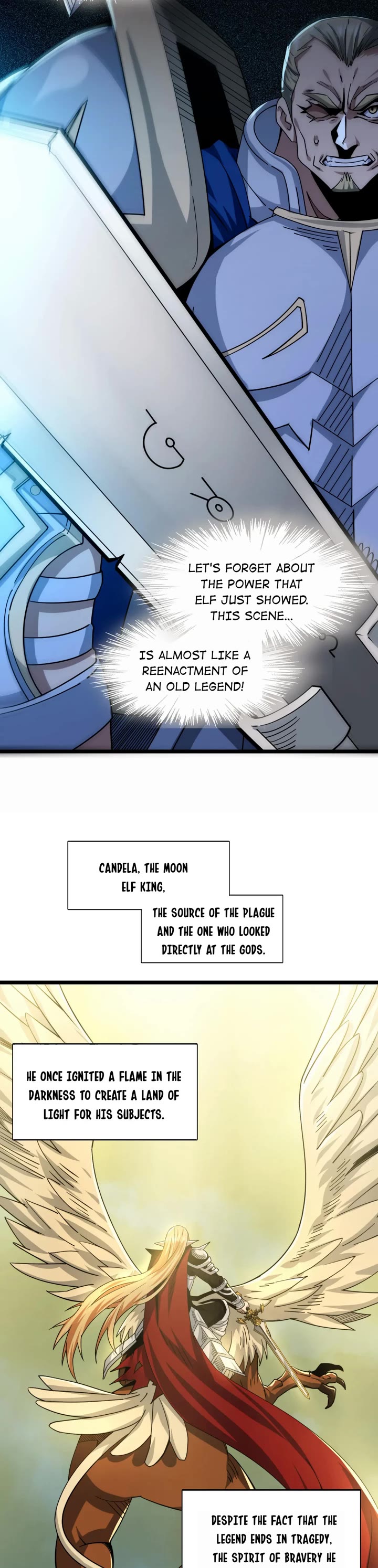 I'm Really Not the Evil God's Lackey Chapter 54 page 4 - Chapter 54: Let's Cut It Down Together