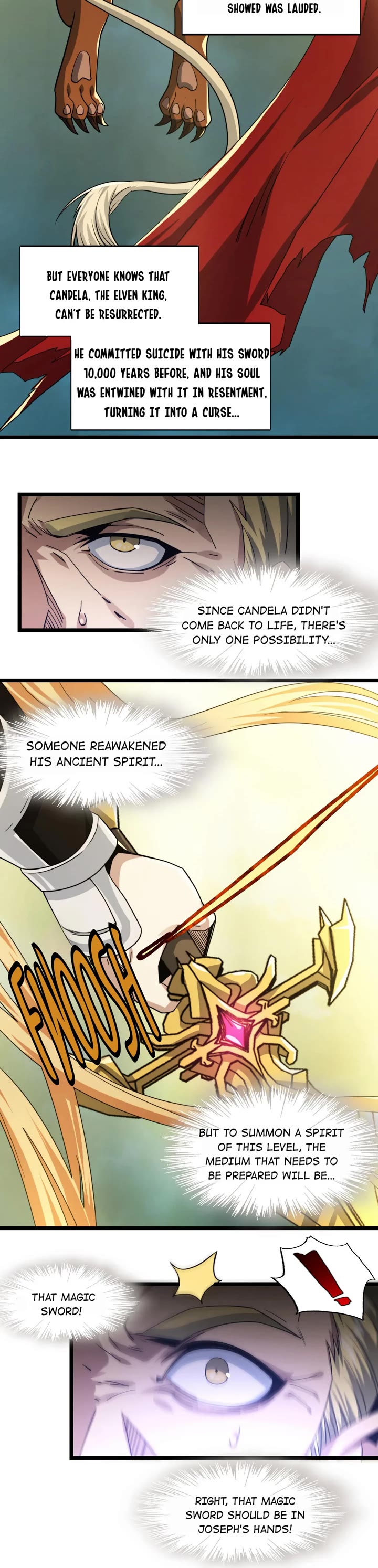 I'm Really Not the Evil God's Lackey Chapter 54 page 5 - Chapter 54: Let's Cut It Down Together