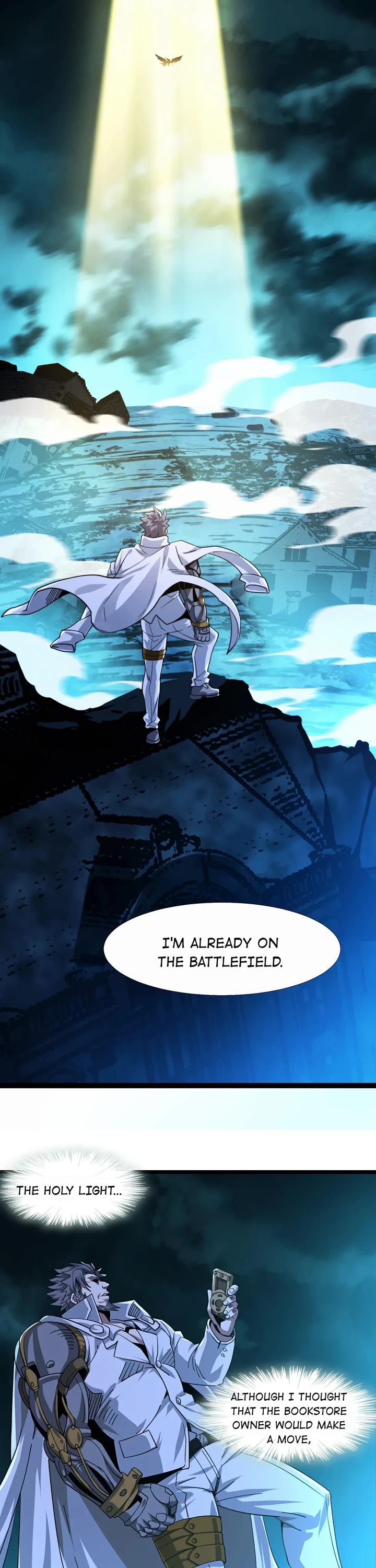 I'm Really Not the Evil God's Lackey Chapter 54 page 7 - Chapter 54: Let's Cut It Down Together