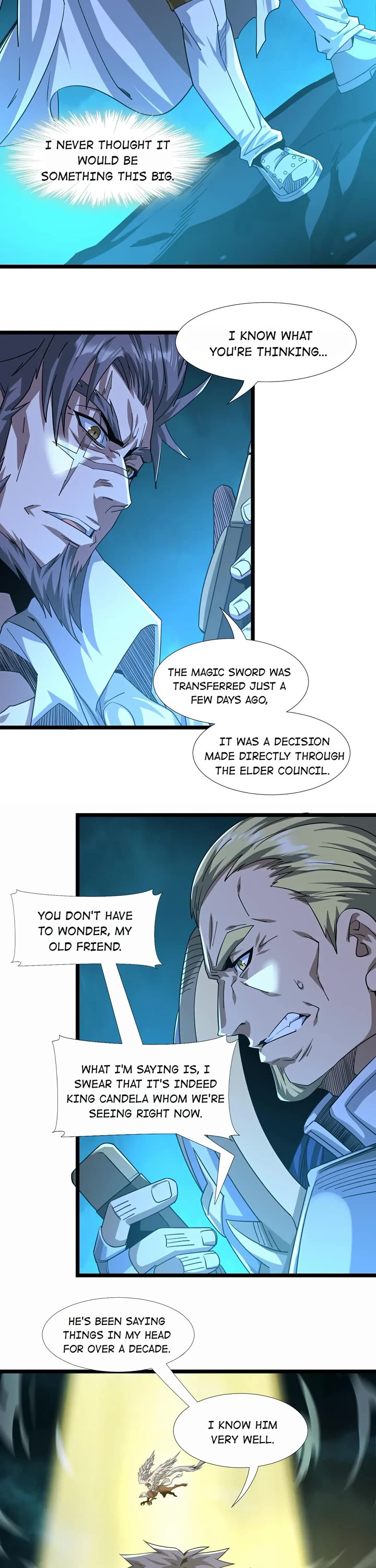 I'm Really Not the Evil God's Lackey Chapter 54 page 8 - Chapter 54: Let's Cut It Down Together