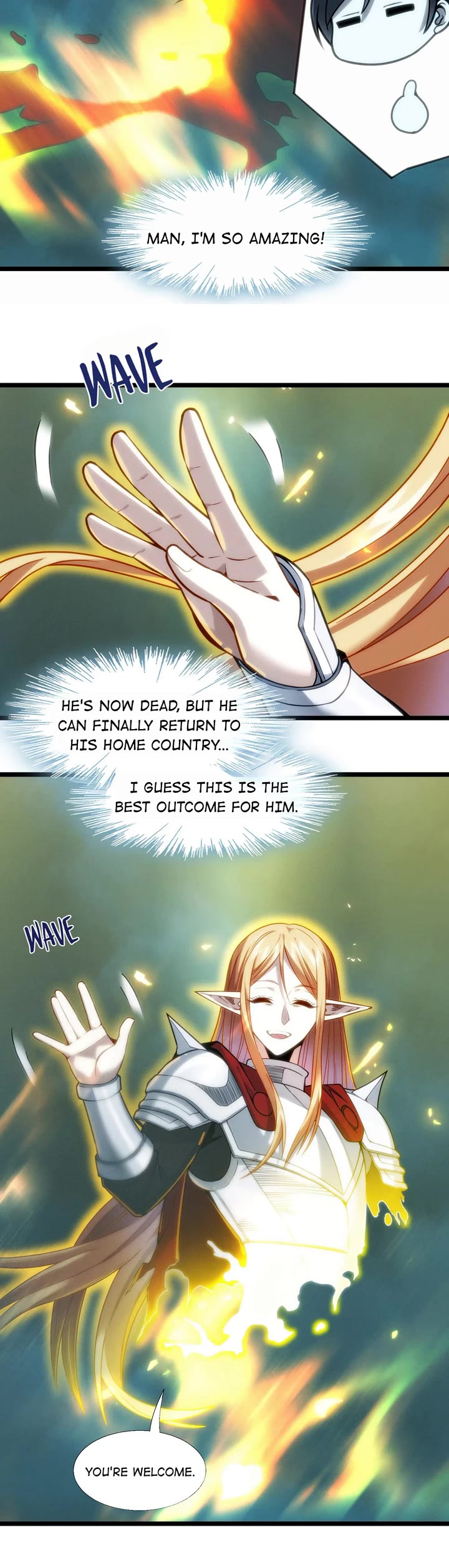 I'm Really Not the Evil God's Lackey Chapter 55 page 25 - Chapter 55: You're Welcome