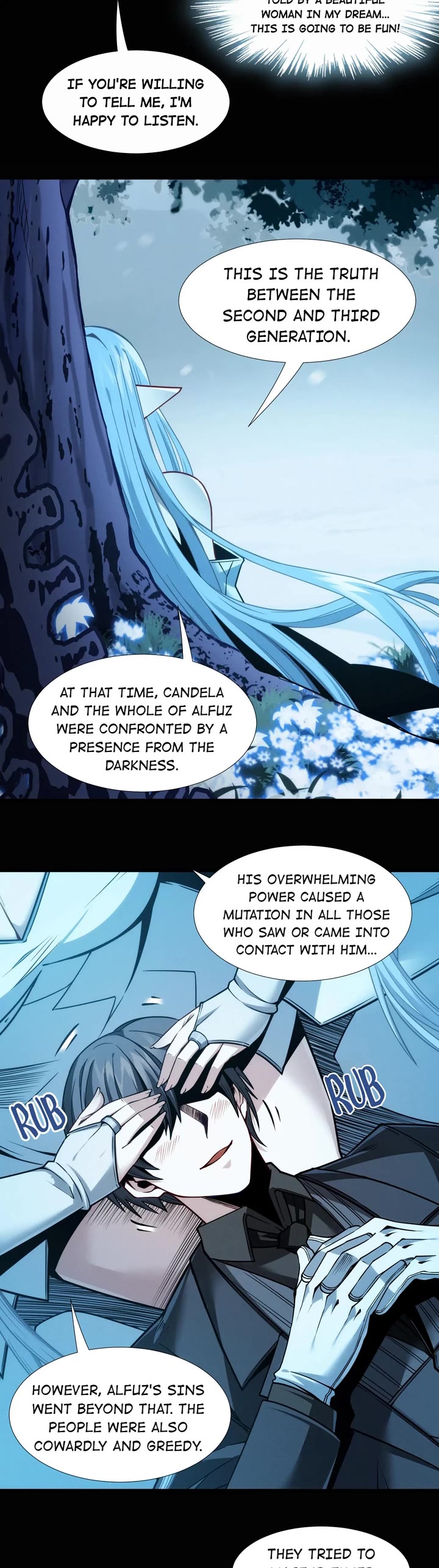 I'm Really Not the Evil God's Lackey Chapter 56 page 24 - Chapter 56: Long Time No See