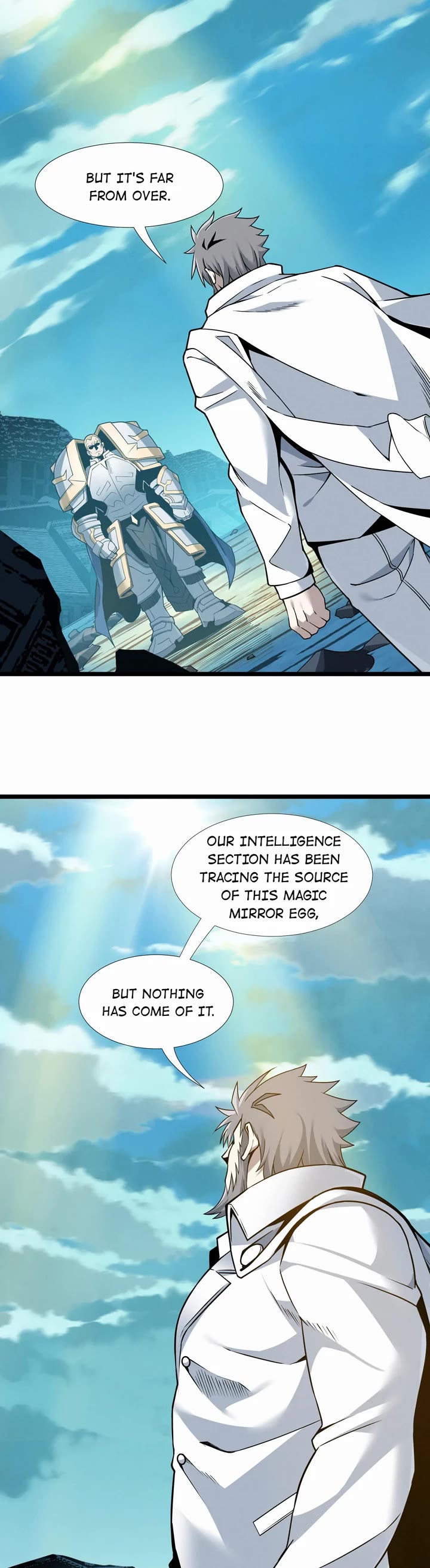 I'm Really Not the Evil God's Lackey Chapter 57 page 9 - Chapter 57: Burial