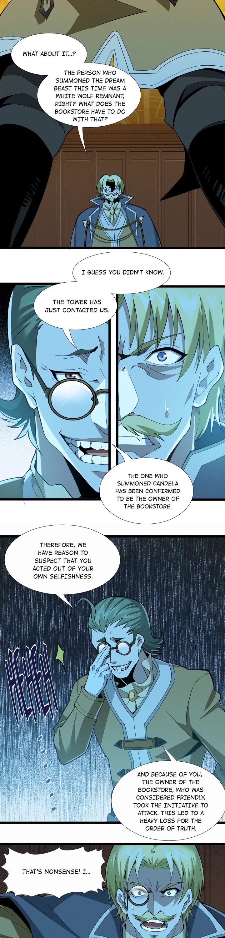 I'm Really Not the Evil God's Lackey Chapter 58 page 22 - Chapter 58: Am I Correct?