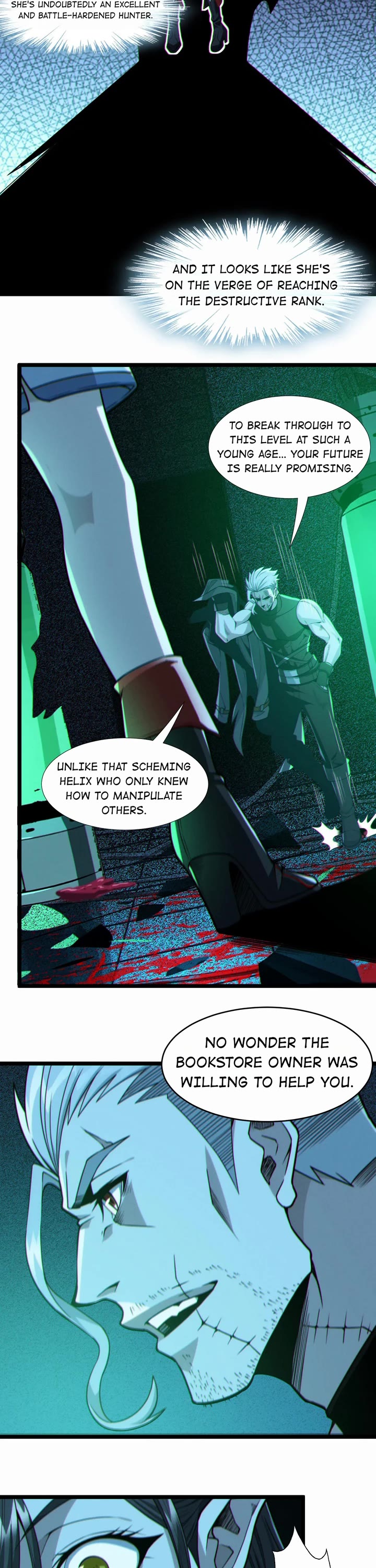 I'm Really Not the Evil God's Lackey Chapter 59 page 17 - Chapter 59: Did You Just Mention the Bookstore Owner?