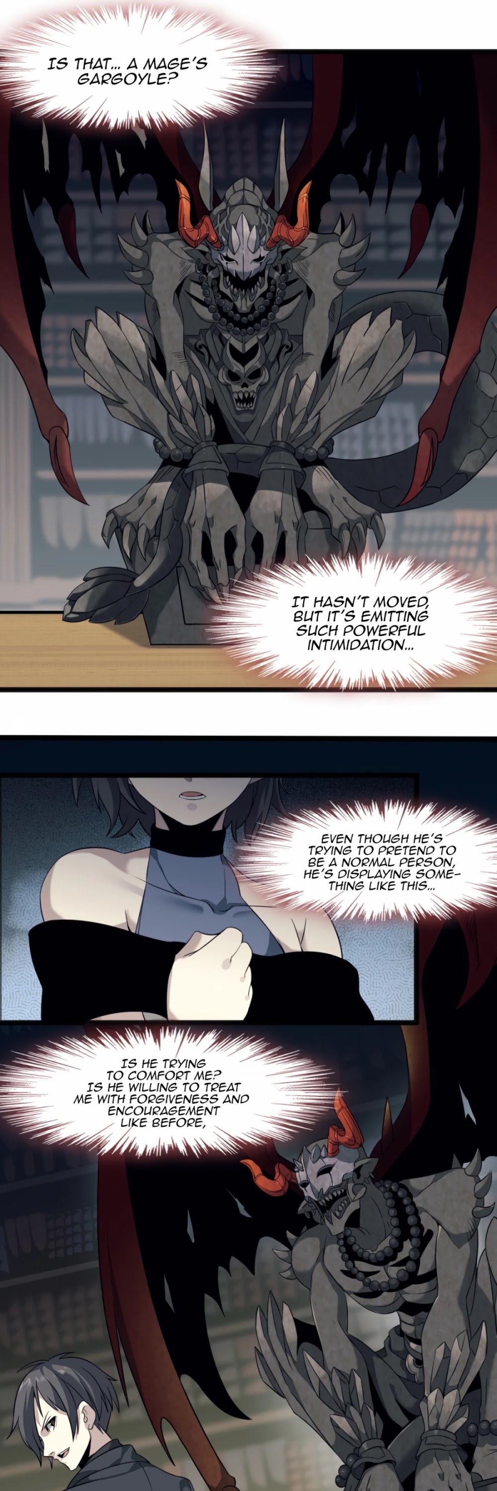 I'm Really Not the Evil God's Lackey Chapter 6 page 10 - Chapter 6: S-S-Something Urgent...