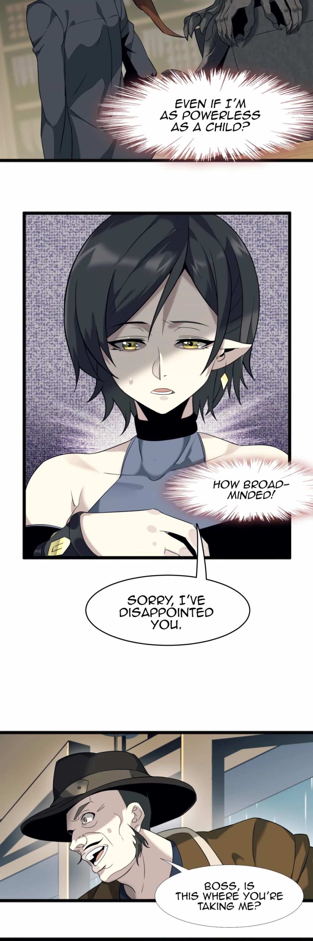 I'm Really Not the Evil God's Lackey Chapter 6 page 11 - Chapter 6: S-S-Something Urgent...