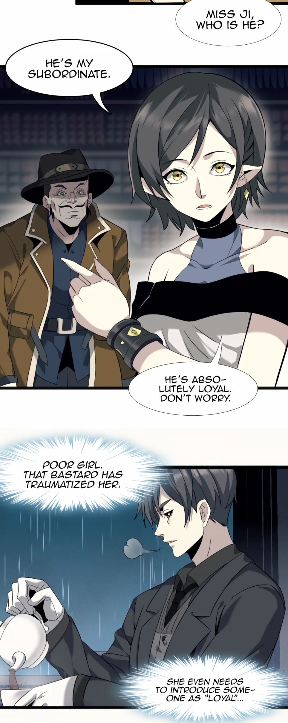 I'm Really Not the Evil God's Lackey Chapter 6 page 13 - Chapter 6: S-S-Something Urgent...