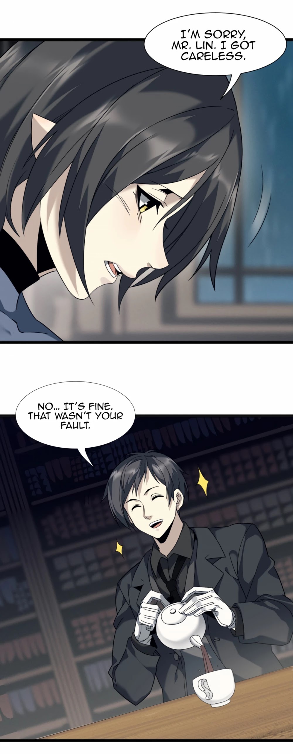 I'm Really Not the Evil God's Lackey Chapter 6 page 17 - Chapter 6: S-S-Something Urgent...