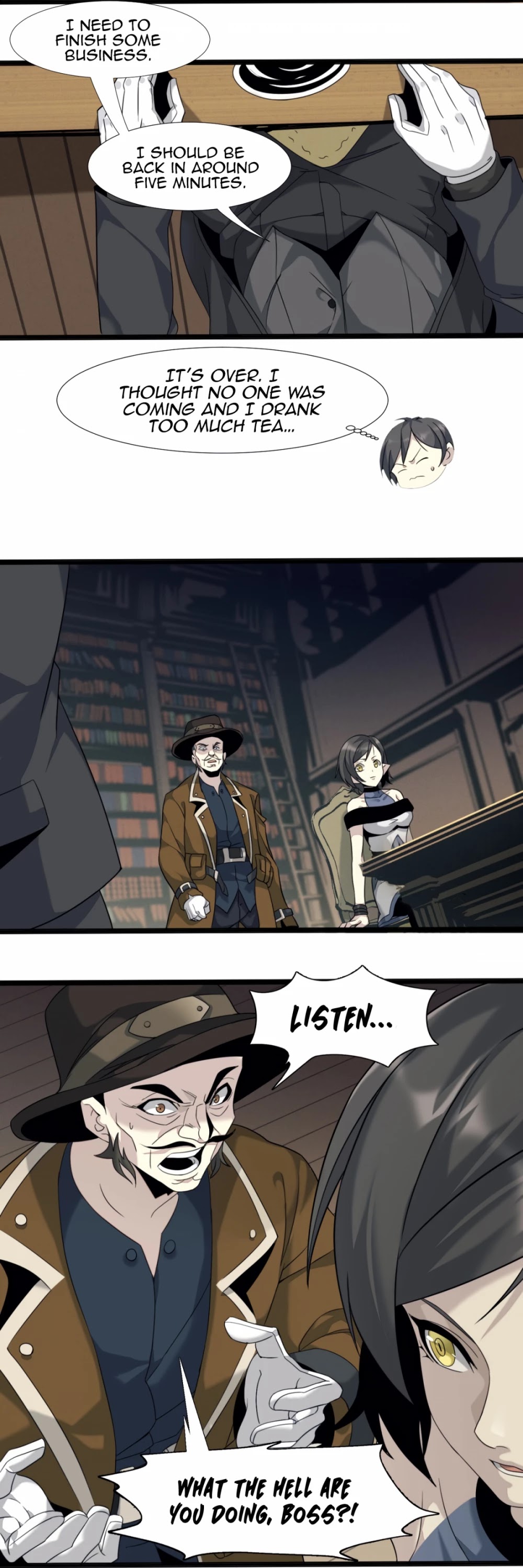 I'm Really Not the Evil God's Lackey Chapter 6 page 29 - Chapter 6: S-S-Something Urgent...