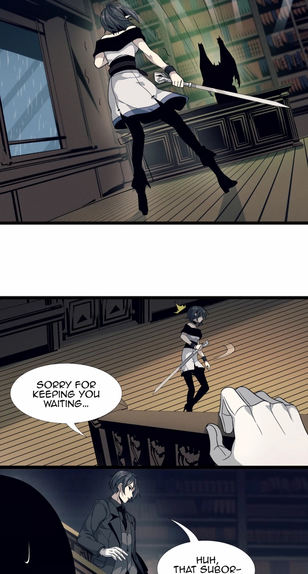 I'm Really Not the Evil God's Lackey Chapter 6 page 38 - Chapter 6: S-S-Something Urgent...