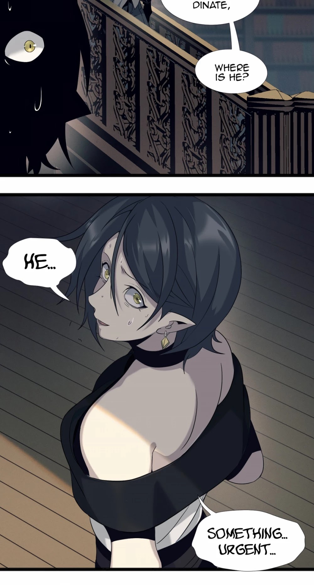 I'm Really Not the Evil God's Lackey Chapter 6 page 39 - Chapter 6: S-S-Something Urgent...
