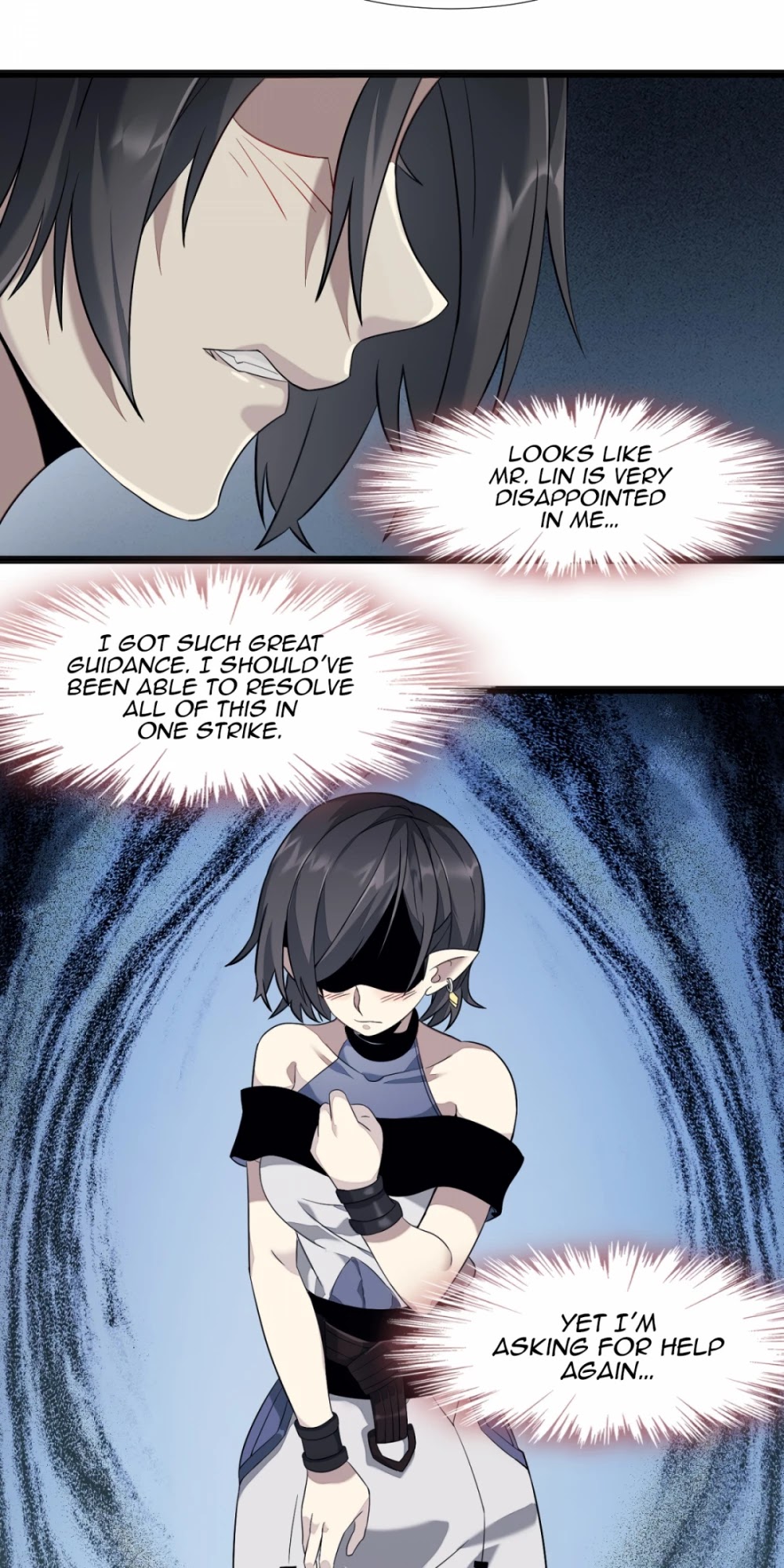 I'm Really Not the Evil God's Lackey Chapter 6 page 8 - Chapter 6: S-S-Something Urgent...