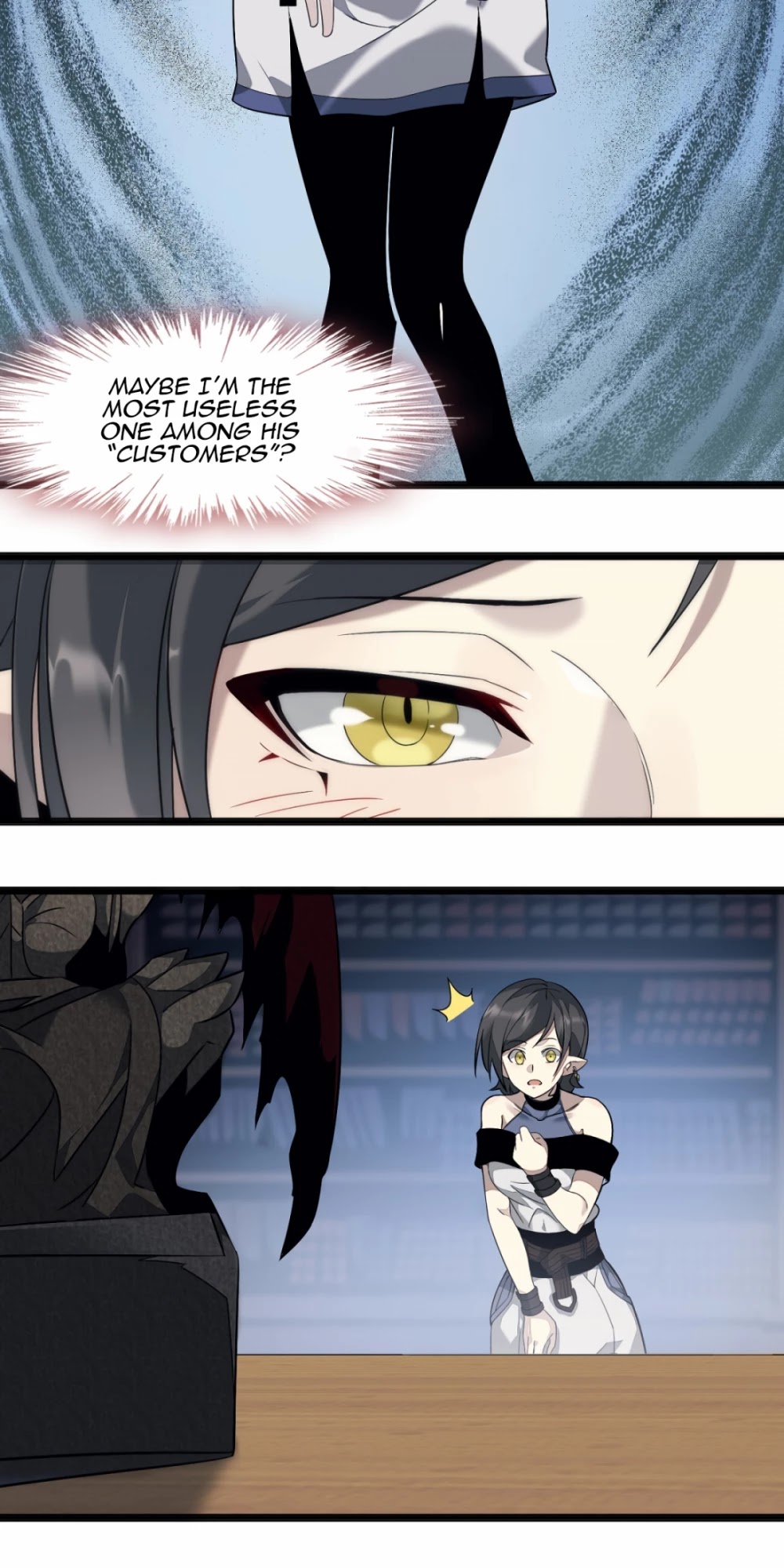 I'm Really Not the Evil God's Lackey Chapter 6 page 9 - Chapter 6: S-S-Something Urgent...