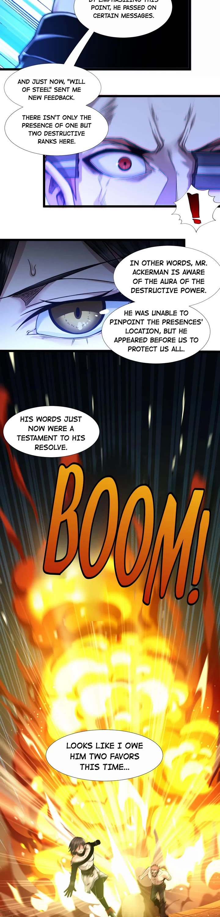 I'm Really Not the Evil God's Lackey Chapter 60 page 12 - Chapter 60: Never Again