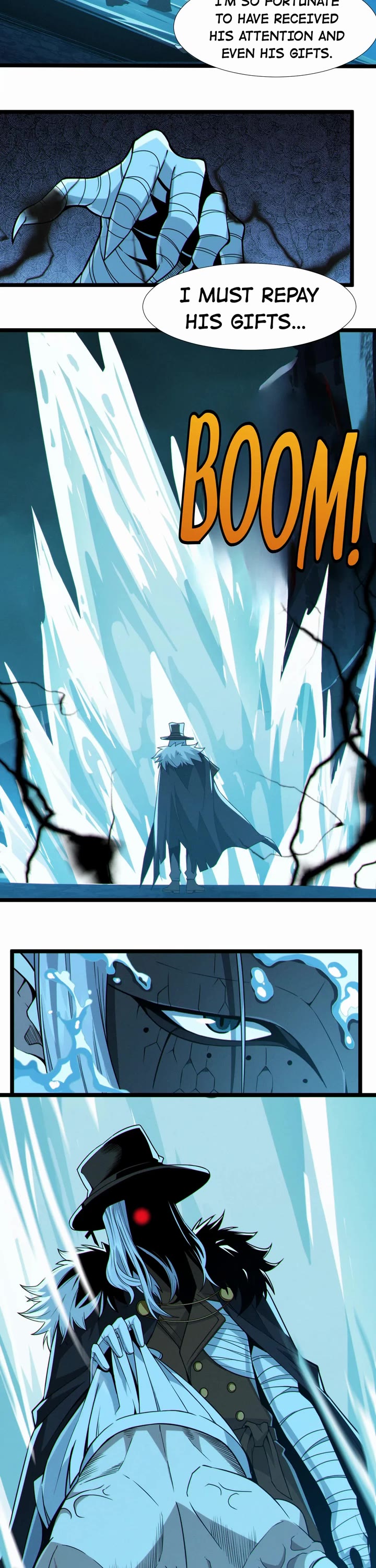 I'm Really Not the Evil God's Lackey Chapter 60 page 17 - Chapter 60: Never Again