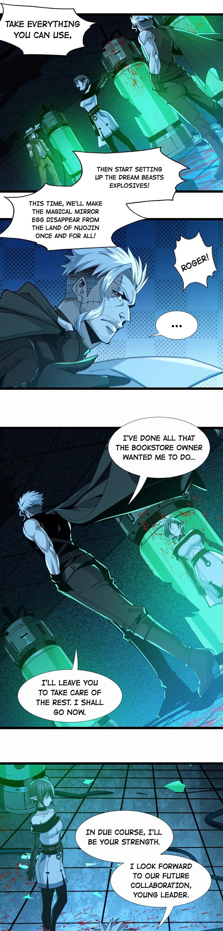 I'm Really Not the Evil God's Lackey Chapter 60 page 6 - Chapter 60: Never Again