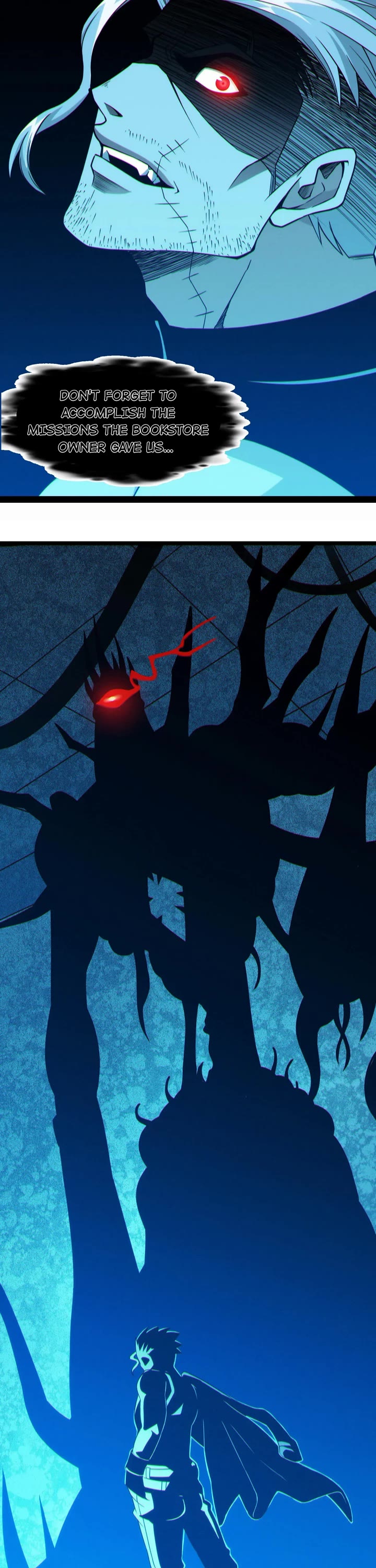 I'm Really Not the Evil God's Lackey Chapter 60 page 8 - Chapter 60: Never Again