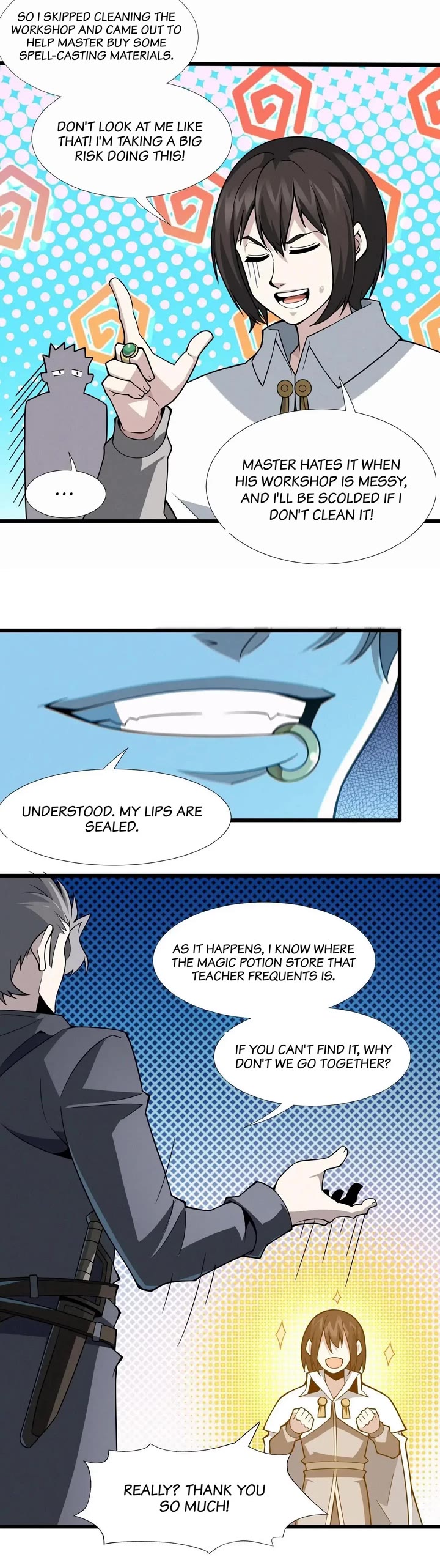I'm Really Not the Evil God's Lackey Chapter 61 page 5 - Chapter 61: Assassination. Betrayal.