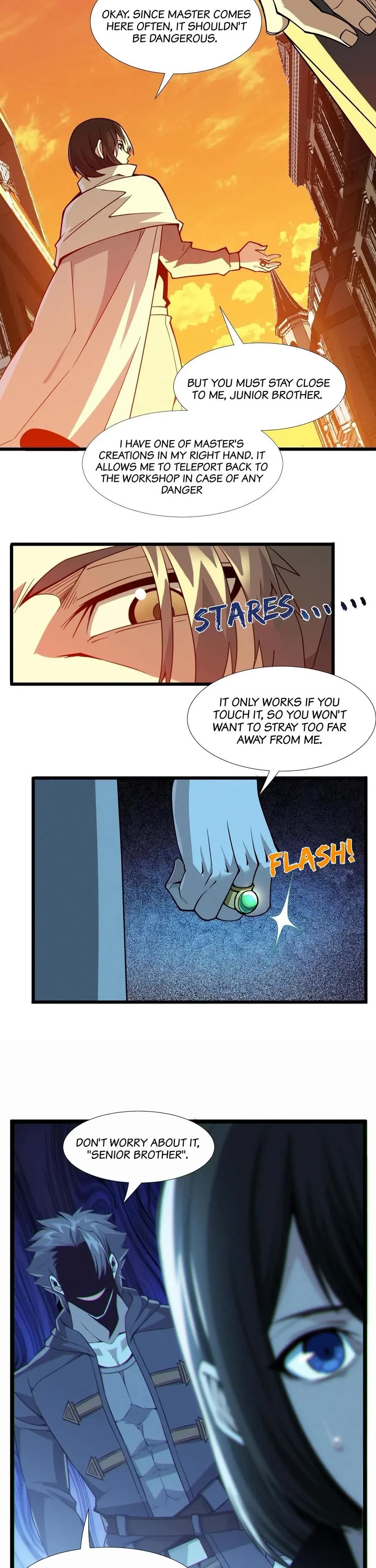 I'm Really Not the Evil God's Lackey Chapter 61 page 8 - Chapter 61: Assassination. Betrayal.