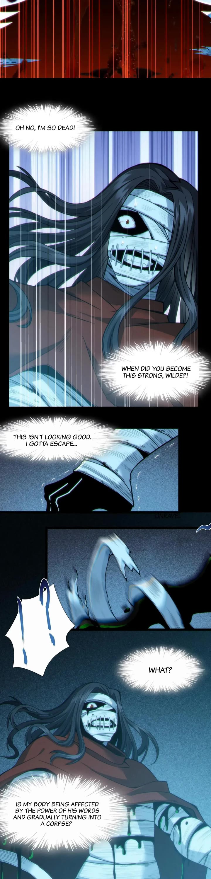 I'm Really Not the Evil God's Lackey Chapter 62 page 18 - Chapter 62: The Corpse Is Talking