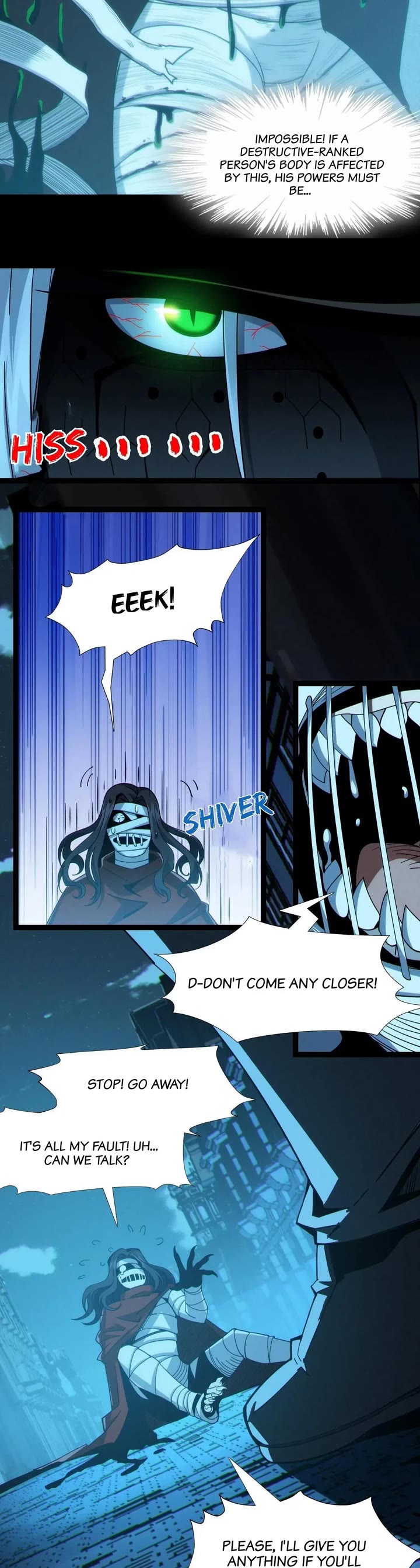 I'm Really Not the Evil God's Lackey Chapter 62 page 19 - Chapter 62: The Corpse Is Talking