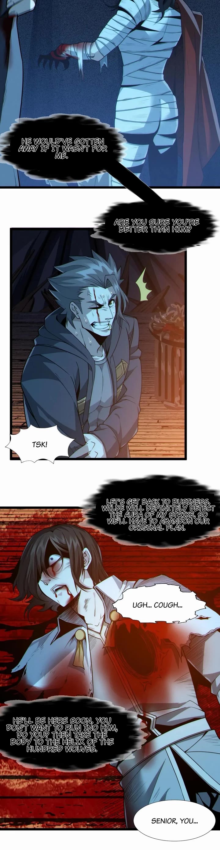 I'm Really Not the Evil God's Lackey Chapter 62 page 4 - Chapter 62: The Corpse Is Talking