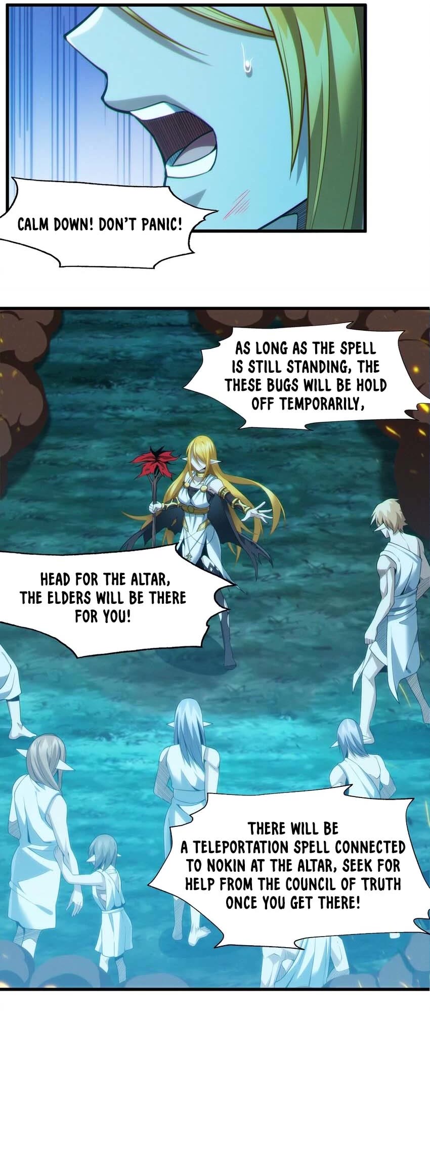 I'm Really Not the Evil God's Lackey Chapter 66 page 33 - Chapter 66
