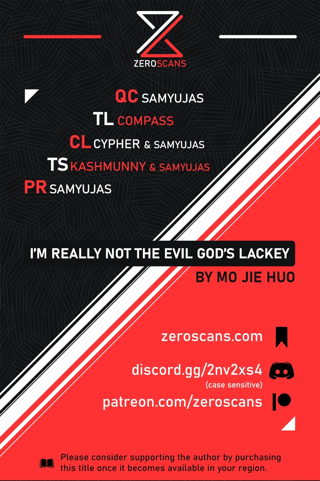 I'm Really Not the Evil God's Lackey Chapter 7 page 1 - Chapter 7: A Will of Steel