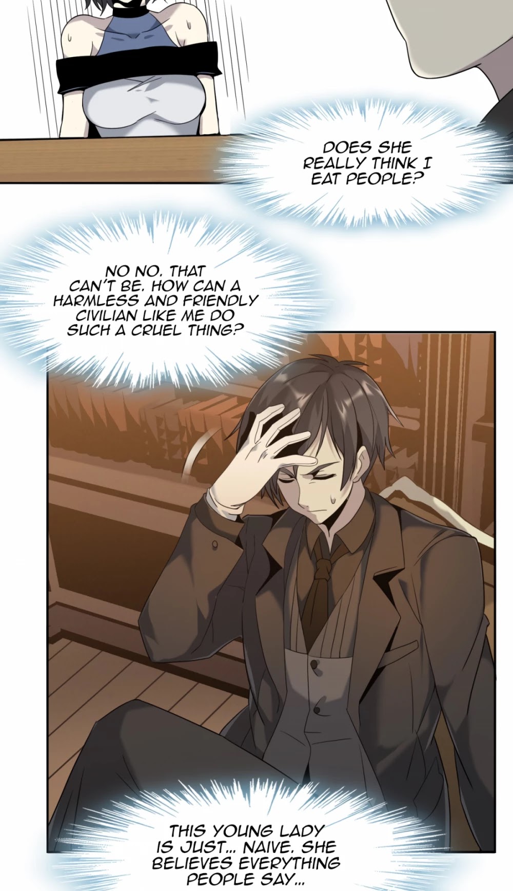 I'm Really Not the Evil God's Lackey Chapter 7 page 11 - Chapter 7: A Will of Steel