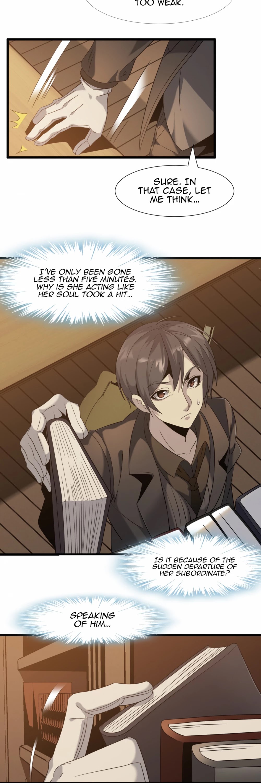 I'm Really Not the Evil God's Lackey Chapter 7 page 14 - Chapter 7: A Will of Steel