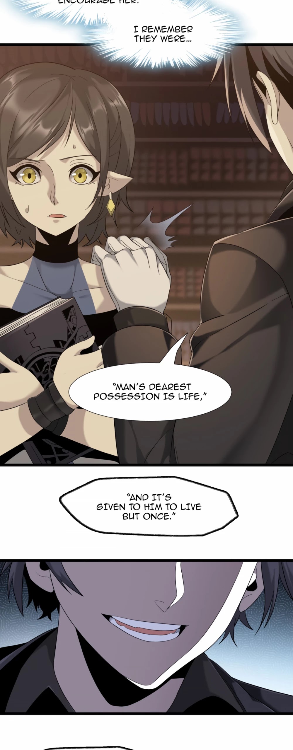 I'm Really Not the Evil God's Lackey Chapter 7 page 20 - Chapter 7: A Will of Steel
