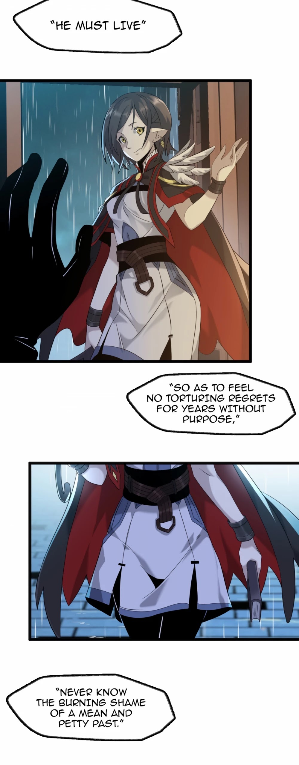 I'm Really Not the Evil God's Lackey Chapter 7 page 21 - Chapter 7: A Will of Steel