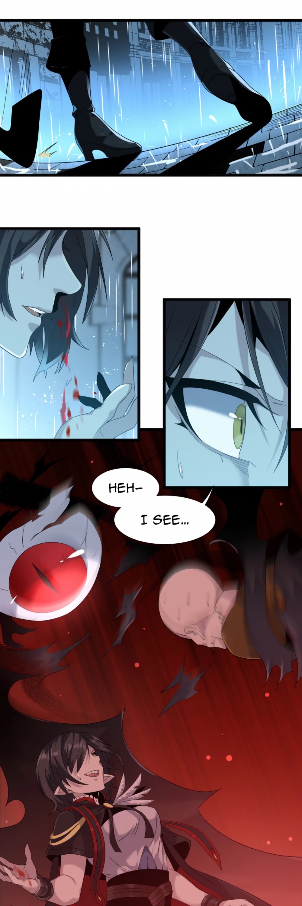 I'm Really Not the Evil God's Lackey Chapter 7 page 34 - Chapter 7: A Will of Steel